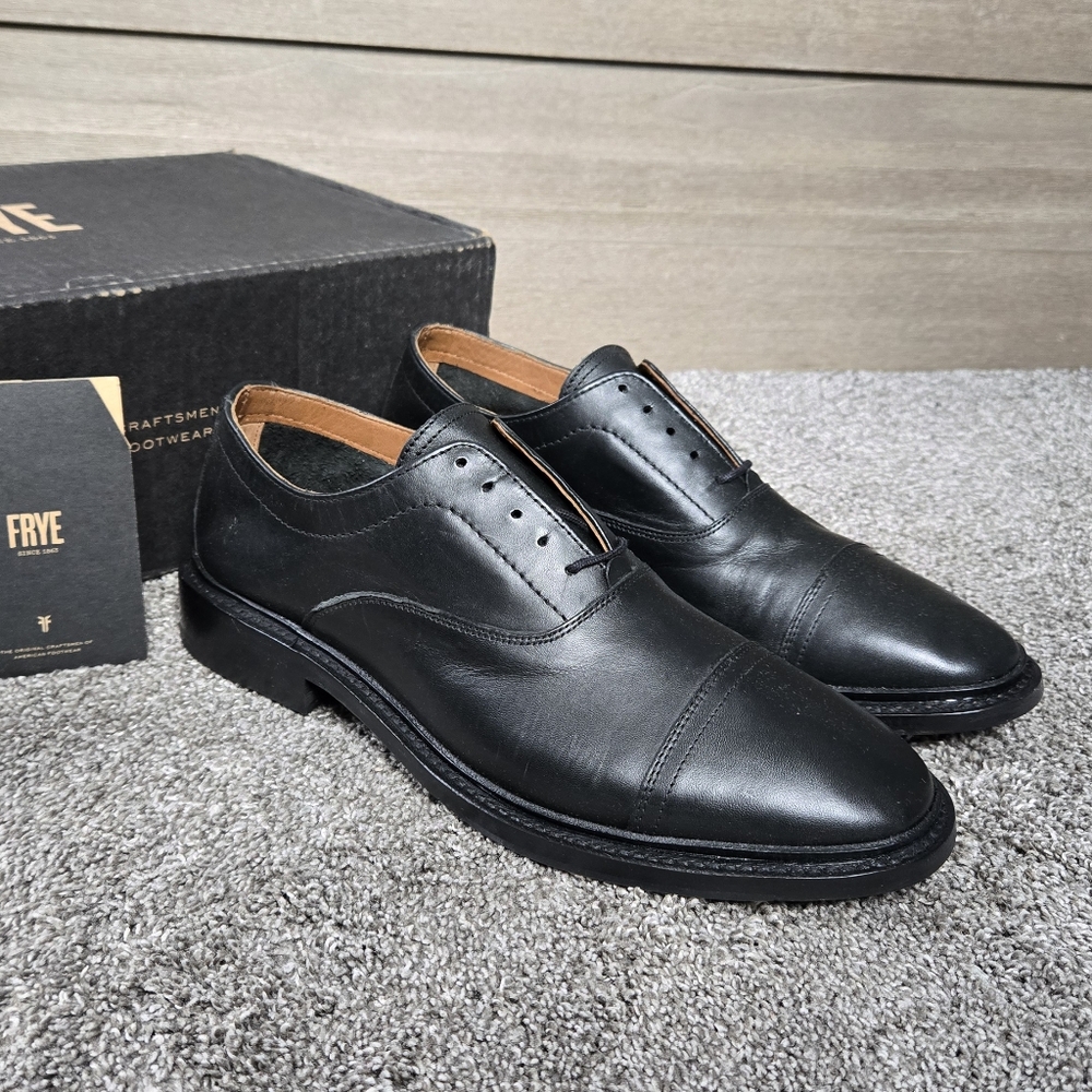 Frye Paul Bal Oxford in black NEW size 9.5